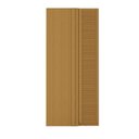 Ver imagem 3 de Guarda Roupa Planejado Canto Linear Porta Ripada Samambaia CabeCasa MadeiraOriginals Marrom/Carvalho