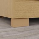 Ver imagem 6 de Guarda-Roupa Casal com 6 Portas e 2 Gavetas 150cm Multimóveis Crsal-GRP129 - Madeirado/Cinza