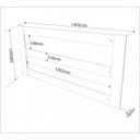 Ver imagem 4 de Buffet 3 Portas com Espelho e Moldura Painel Miriam Espresso Móveis