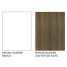 Armário de Cozinha Completa 220cm Branco/Branco/Rustic Parma Madesa 03 - 11