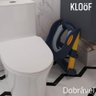 Assento Sanitário Infantil com Escada Azul - 2