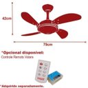 Ver imagem 4 de Ventilador de Teto 4 Pás Office Mini Ventax