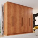 Ver imagem 1 de Guarda-roupa Casal 6 Portas 4 Gavetas Coliseu