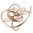 Ver imagem 2 de Pendente Ninho Dourado e Branco (d)23cm 1x12w 3000k 960lm - Wd017s