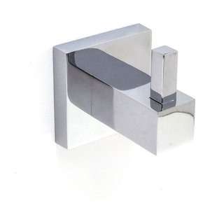 Toalheiro Inox Banheiro Kit Instalação Quadrado Cromo C6953f Luuk Young