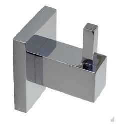 Toalheiro Inox Banheiro Kit Instalação Quadrado Cromo C6953f Luuk Young - 2