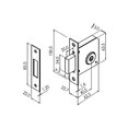 Ver imagem 2 de Fechadura Imab Tecnoponto Auxiliar Tetra Tecnoponto 2000
