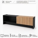 Ver imagem 6 de Rack TV 75 pol Module 180cm com Rodapé Byhouse
