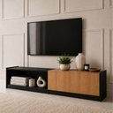 Ver imagem 2 de Rack TV 75 pol Module 180cm com Rodapé Byhouse