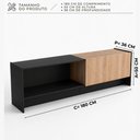 Ver imagem 5 de Rack TV 75 pol Module 180cm com Rodapé Byhouse
