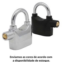 Cadeado para Bicicleta com Alarme 110db - Segurança Reforçada - 5