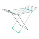 Ver imagem 1 de Varal Gibafer Tender Gibafer Varal de Chao de Piso Cor Ciano de 1.6m X 60cm X 90cm Desdobrado