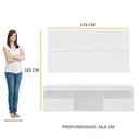 Ver imagem 7 de Rack com Painel TV 65" Flórida Multimóveis V3059