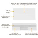 Ver imagem 4 de Rack com Painel TV 65" Flórida Multimóveis V3059