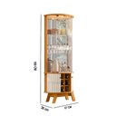 Ver imagem 5 de Cristaleira de Vidro com Led 67cm Sala de Jantar Ravion M20 - D’Rossi