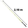 Vara De Pesca Telescópica 2,10 Metros Para Molinete - Cmik - Amarelo - 2