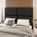 Ver imagem 1 de Cabeceira Queen Estofada 160cm Laka Espresso Móveis