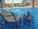 Ver imagem 3 de Kit 2 Espreguiçadeiras Lótus para Jardim e Piscina Reclinável Resistente