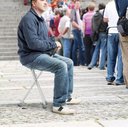 Ver imagem 6 de Bengala com Assento Banco 2 em 1 Apoio até 200kg Dobrável:azul