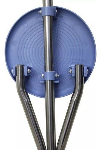 Bengala com Assento Banco 2 em 1 Apoio até 200kg Dobrável:azul - 8