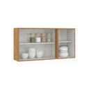 Ver imagem 4 de Armário Aéreo 3 Portas 120cm Cozinha Modulada Paris Menu Móveis Freijó