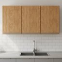 Ver imagem 6 de Armário Aéreo 3 Portas 120cm Cozinha Modulada Paris Menu Móveis Freijó