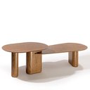 Ver imagem 1 de Mesa de Jantar Atta de Madeira com Bancada 300cm, 320cm, 340cm, 360cm e 380cm 300cm X 100cm Preto