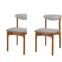 Ver imagem 1 de Kit 2 Cadeiras para Sala de Jantar Monaco Madeira Maciça
