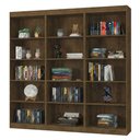 Ver imagem 1 de Estante Livreiro Multiuso 12 Prateleiras 1,71m Office Jequitiba J&a