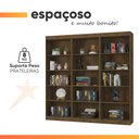 Ver imagem 5 de Estante Livreiro Multiuso 12 Prateleiras 1,71m Office Jequitiba J&a