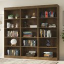 Ver imagem 2 de Estante Livreiro Multiuso 12 Prateleiras 1,71m Office Jequitiba J&a