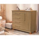 Ver imagem 1 de Cômoda Grécia com Sapateira Embutida – Móvel Versátil para o Quarto