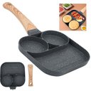 Ver imagem 1 de Frigideira sem Óleo Praticidade para Fritar 4 Ovos