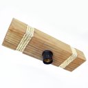 Ver imagem 5 de Luminária Lustre Pendente Rústico Retro Madeira 30cm