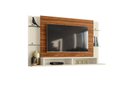 Ver imagem 1 de Painel Malbec para TV de até 55 Polegadas Cinamomo Mel / Off White - Mobler