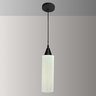 Lustre Pendente Taschibra Anne Branco Leitoso E27 Bivolt Preto - 3