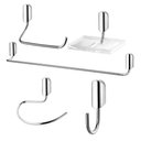Ver imagem 1 de Kit de Acessórios para Banheiro com 5 Peças 2000 C32 - 7041255 - Lorenzetti