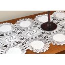 Ver imagem 1 de Caminho De Crochê Linha Cléa 1,55M - Branco