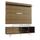 Ver imagem 5 de Rack Madesa Dubai e Painel para Tv até 65 Polegadas com Pés - Rustic/branco
