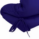 Ver imagem 6 de Futon Solteiro Dobrável Oriental Confort Plus Azul Royal Acquablock