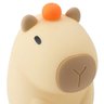 Luminaria Abajur Capivara Touch Muda de Cor Recarregavel Luz Led Norturna Infantil Divertida Fofa Il - 5