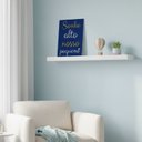 Ver imagem 3 de Placa MDF Infantil Sonhe Alto Nosso Pequeno Parede Decor A4