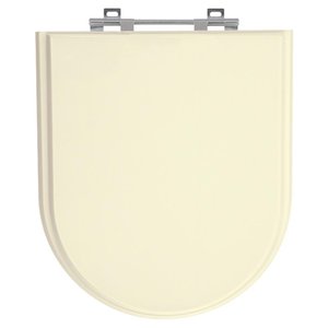 Assento Laqueado Duomo Plus Creme Tampa para Vaso Deca Mdf