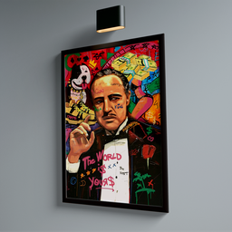 Quadro The World Is Your - 1
