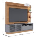Ver imagem 3 de Estante Rack para Tv 70 Polegadas com Iluminação 2.631.a0 Campeche Colibri