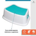 Ver imagem 4 de Kit Completo Desfralde Redutor Azul Assento Vaso Sanitário e Degrau Banquinho Crescidinho Patrulha C