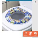 Ver imagem 6 de Kit Completo Desfralde Redutor Azul Assento Vaso Sanitário e Degrau Banquinho Crescidinho Patrulha C