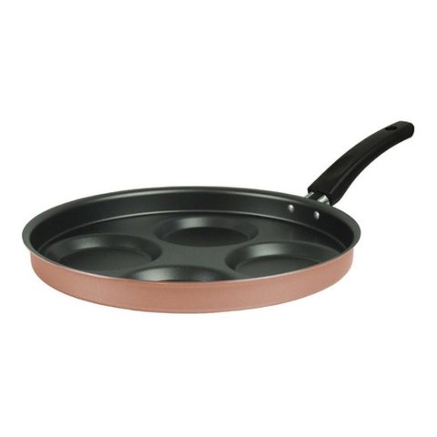 Frigideira 4 Ovos Rose Antiaderente Dona Chefa Linha Gourmet