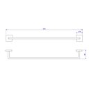 Ver imagem 2 de Porta Toalha Deca Clean 500 Mm - 2040c050cln