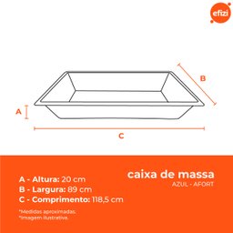 Caixa de Massa 160 Litros Afort - 3